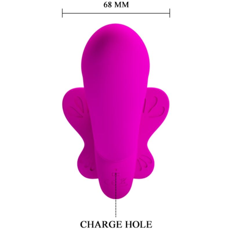 Pretty Love Valerie Double Strap-On Vibrator i lila
