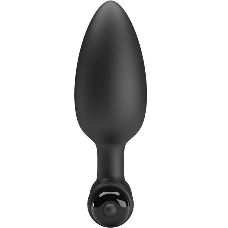PRETTY LOVE Vibra Butt Plug med 10 vibrationslägen i svart