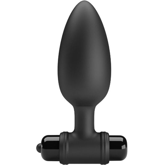 PRETTY LOVE Vibra Butt Plug med 10 vibrationslägen i svart