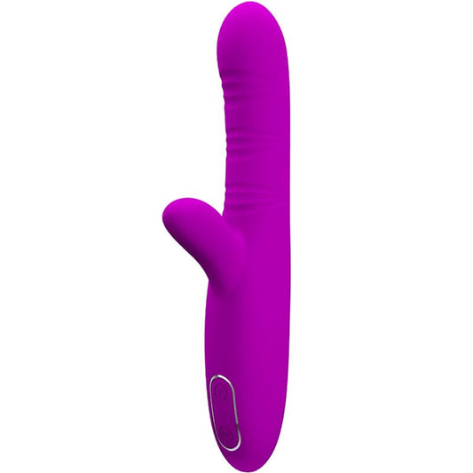 PRETTY LOVE Angelique multifunktionell vibrator och klitorisstimulator i lila