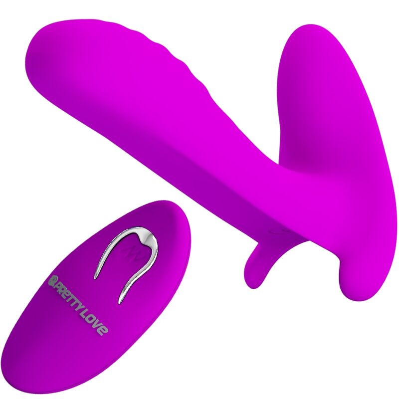 PRETTY LOVE - Massager & Vibrator 12 Vibrations Fjärrkontroll Lila
