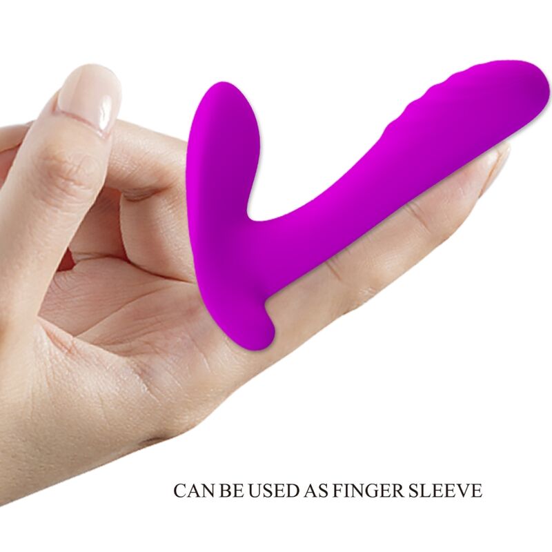 PRETTY LOVE - Massager & Vibrator 12 Vibrations Fjärrkontroll Lila