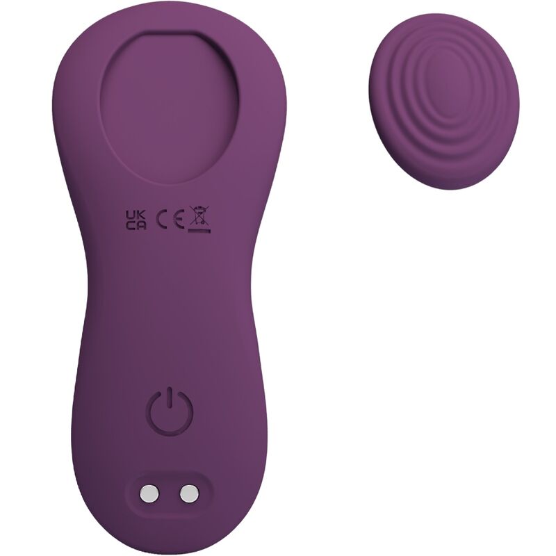 PRETTY LOVE klitorismassager med fjärrkontroll i lila