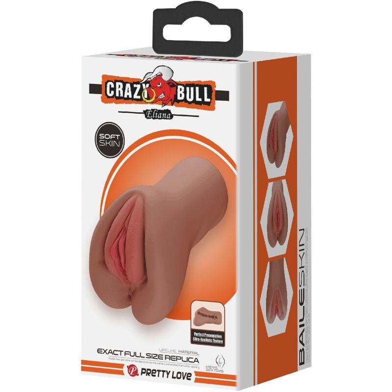 CRAZY BULL Eliana vagina och anus mulatto