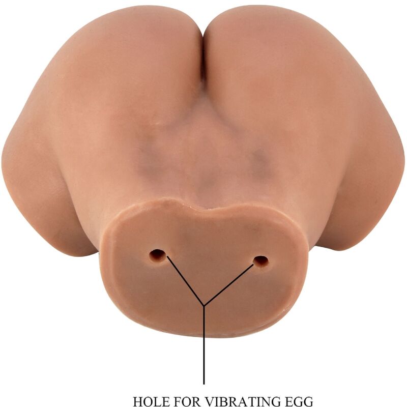 CRAZY BULL Hailey vibrator med realistisk vagina och anus