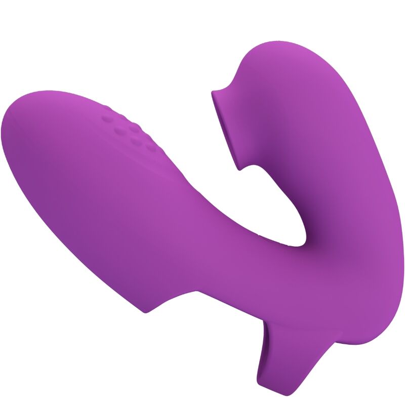 PRETTY LOVE Athena Finger Vibrator med klitorisstimulator i lila