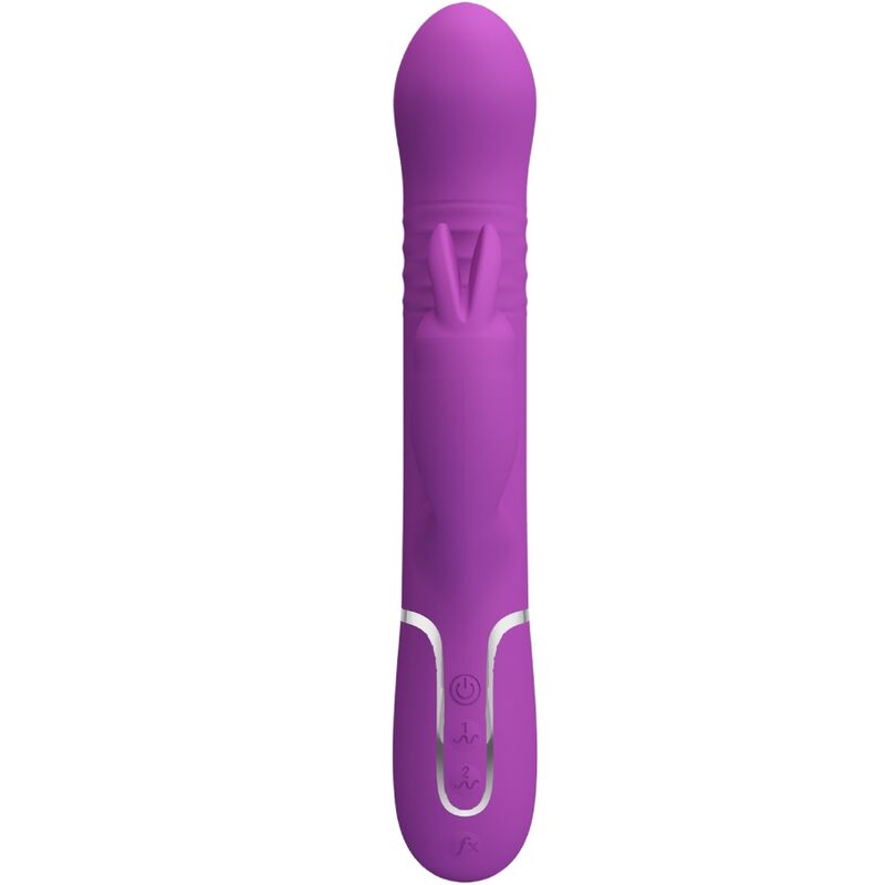 PRETTY LOVE - COALE 4 I 1 MULTIFUNKTION RABBIT VIBRATOR LILA