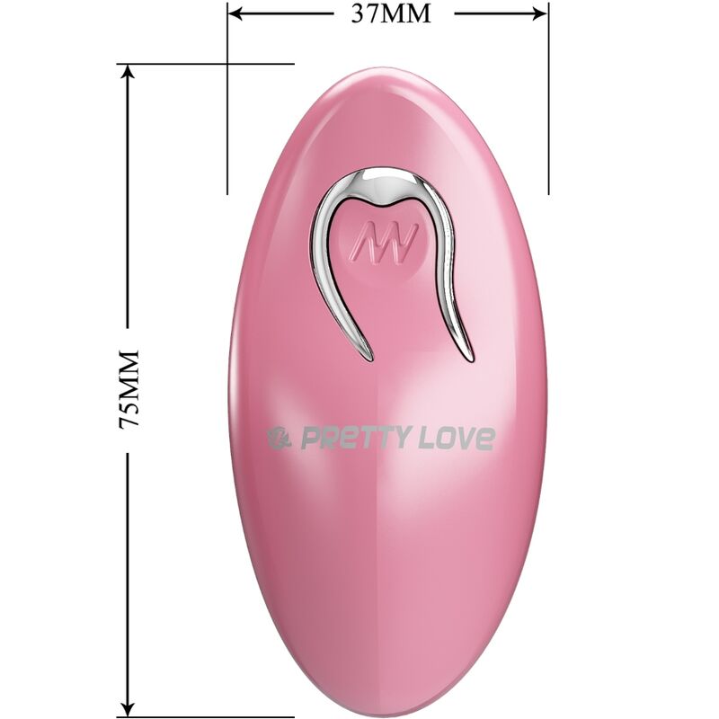 PRETTY LOVE - CAILEY NIPPLE CLAMPS 10 VIBRATIONS FJÄRRKONTROLL ROSA