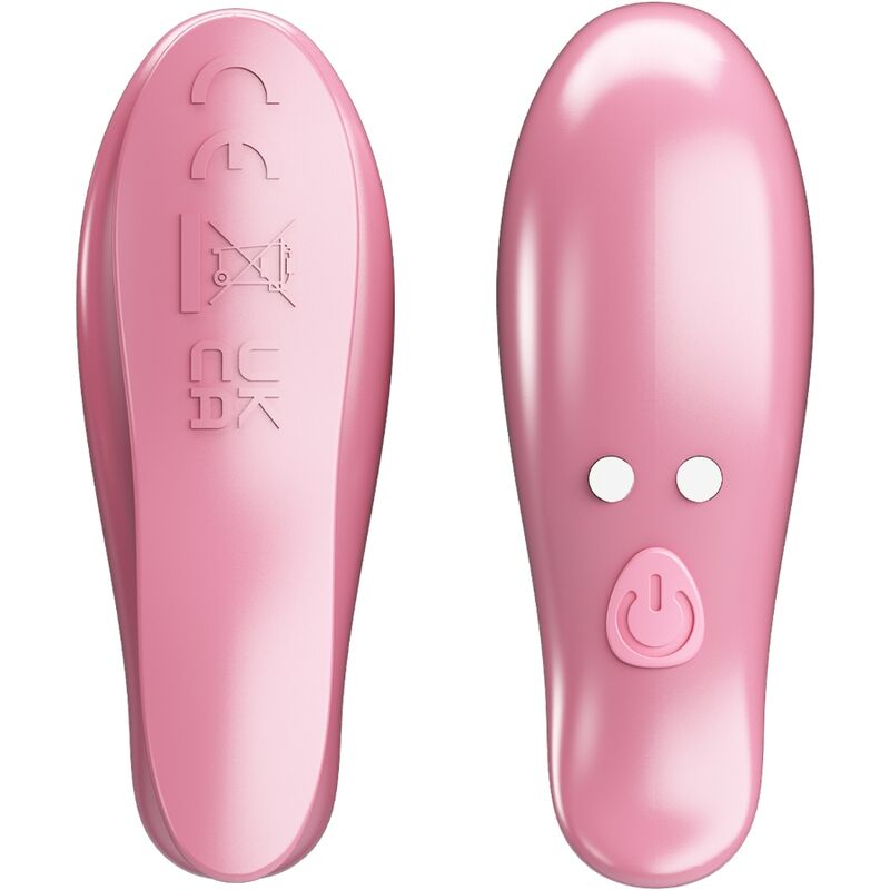 PRETTY LOVE - CAILEY NIPPLE CLAMPS 10 VIBRATIONS FJÄRRKONTROLL ROSA