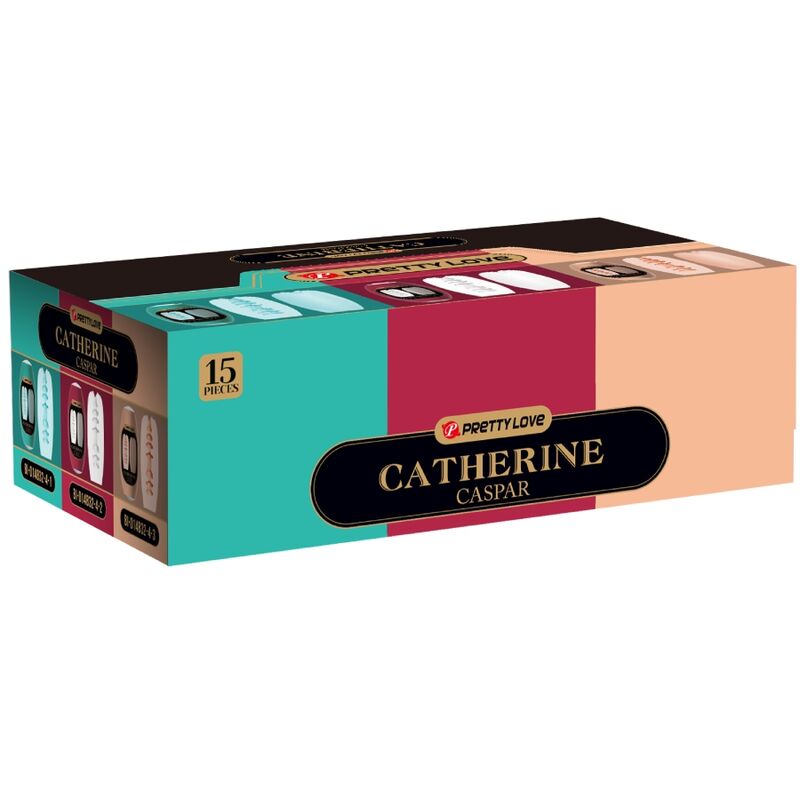 PRETTY LOVE Caspar Pack med 15 olika manliga masturbatorer