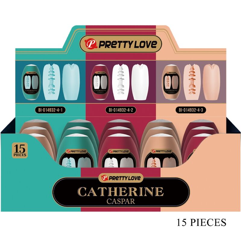 PRETTY LOVE Caspar Pack med 15 olika manliga masturbatorer
