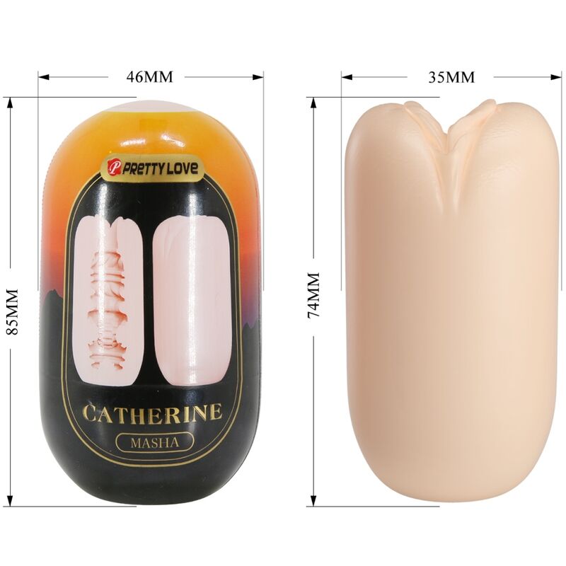 PRETTY LOVE Masha Pack med 18 olika manliga masturbatorer