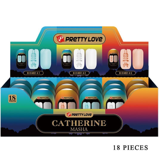 PRETTY LOVE Masha Pack med 18 olika manliga masturbatorer