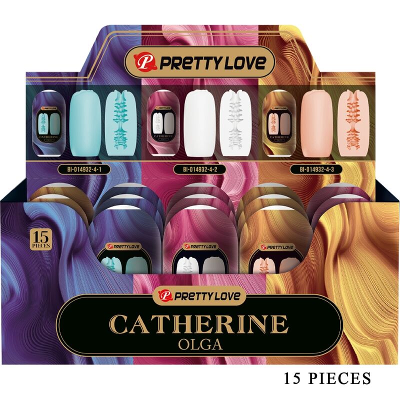 PRETTY LOVE OLGA PACK med 15 olika manliga masturbatorer