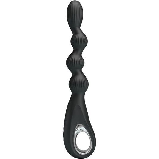 PRETTY LOVE Federer anal vibrator i svart med 12 vibrationslägen