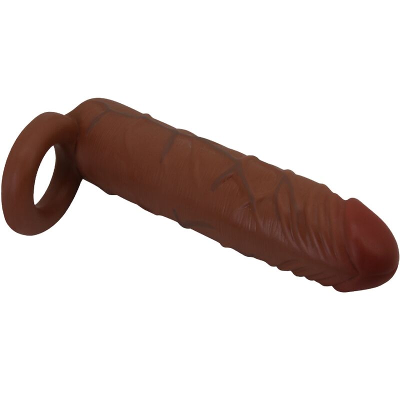PRETTY LOVE - KAILE PENIS SLEEVE MED 2,5 CM FÖRLÄNGNING MULATTO