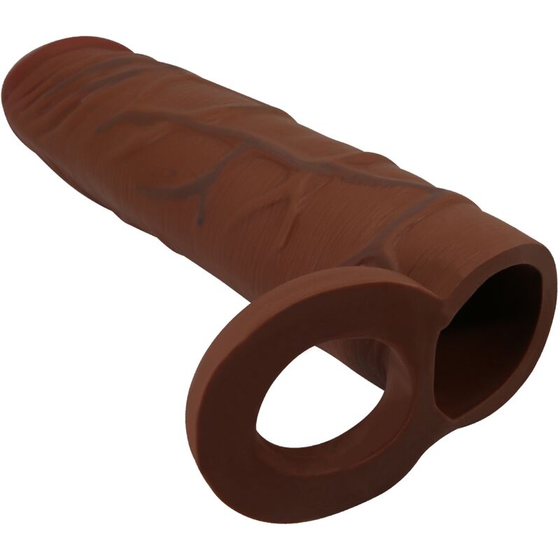 PRETTY LOVE - KAILE PENIS SLEEVE MED 2,5 CM FÖRLÄNGNING MULATTO