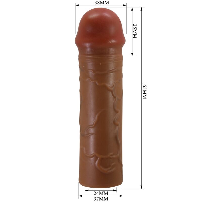 PRETTY LOVE Nile penis sleeve med 2,5 cm förlängning