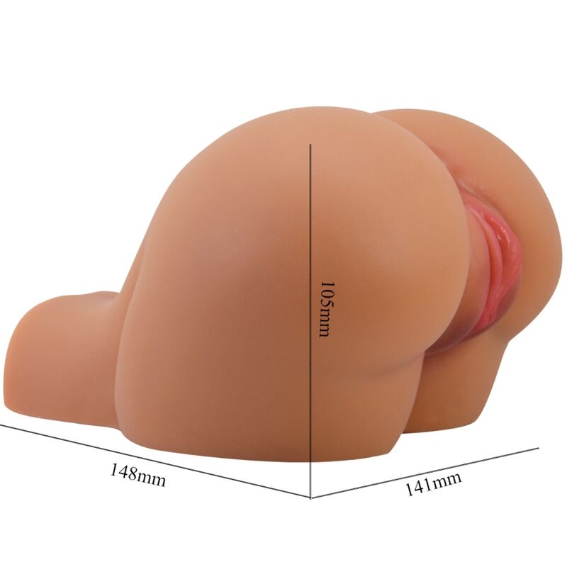 Kylie Ass Vibrator med realistisk vagina och anus