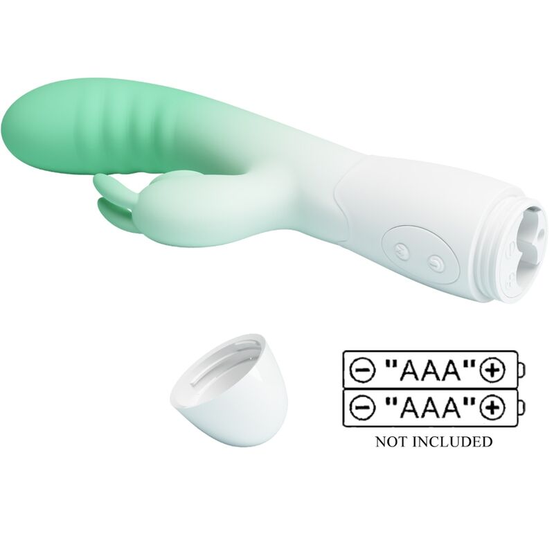 PRETTY LOVE - CERBERUS RABBIT VIBRATOR 30 VIBRATIONER GRÖN