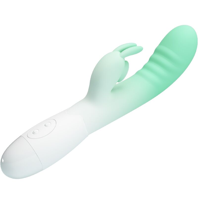 PRETTY LOVE - CERBERUS RABBIT VIBRATOR 30 VIBRATIONER GRÖN
