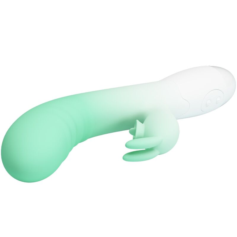 PRETTY LOVE - CERBERUS RABBIT VIBRATOR 30 VIBRATIONER GRÖN