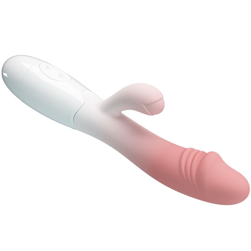 PRETTY LOVE Snappy Rabbit Vibrator i rosa med 30 vibrationslägen