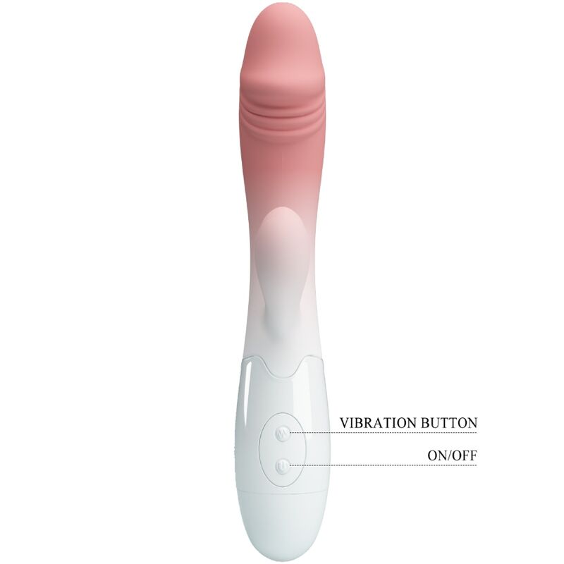 PRETTY LOVE Snappy Rabbit Vibrator i rosa med 30 vibrationslägen