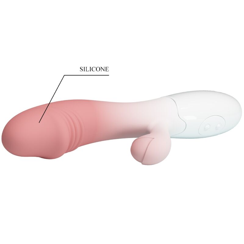 PRETTY LOVE Snappy Rabbit Vibrator i rosa med 30 vibrationslägen