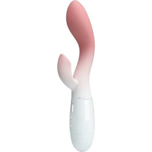 PRETTY LOVE - BRIGHTY G-SPOT VIBRATOR + KLITORIS STIMULATOR 30 VIBRATIONER PINK