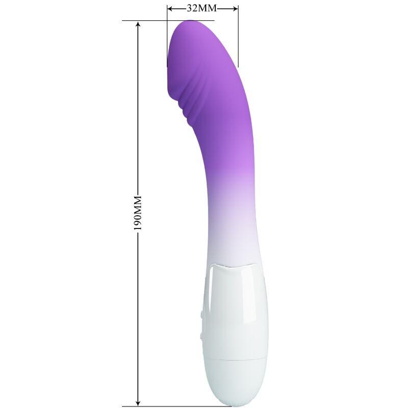 PRETTY LOVE Elemental G-punktsvibrator i lila med 30 vibrationslägen