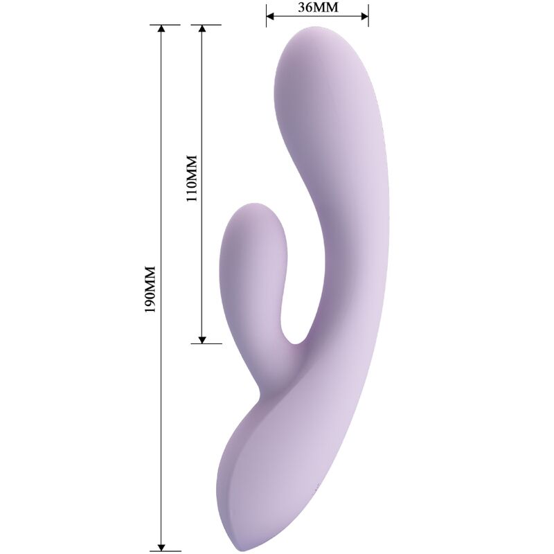 PRETTY LOVE - ROSOLYN RABBIT VIBRATOR 10 VIBRATIONS LILA