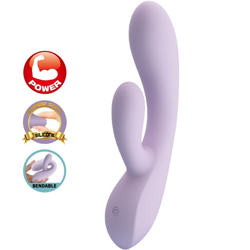 PRETTY LOVE - ROSOLYN RABBIT VIBRATOR 10 VIBRATIONS LILA