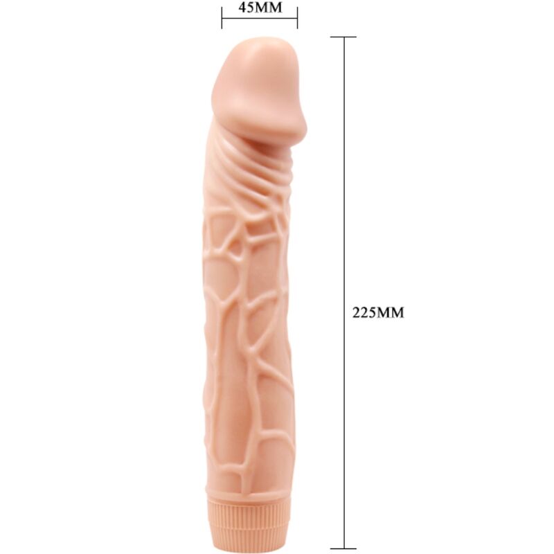 BAILE BOB realistisk vibrator 22,5 cm köttfärgad