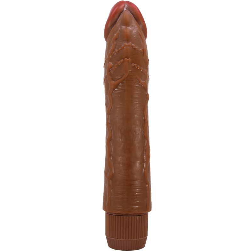 BAILE DYBBUK realistisk vibrator 24 cm mulatto