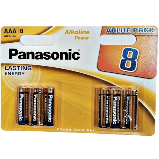 PANASONIC BRONZE ALKALINE AAA BATTERY LR03 i blisterpaket