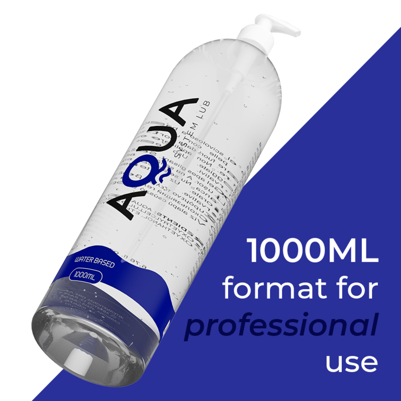 AQUA QUALITY vattenbaserat glidmedel 1000 ml