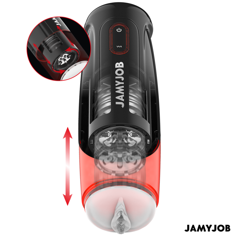 JAMYJOB - STORM AUTOMATISK VAGINA MASTURBATOR 10 ROTATION OCH STÖT MODER