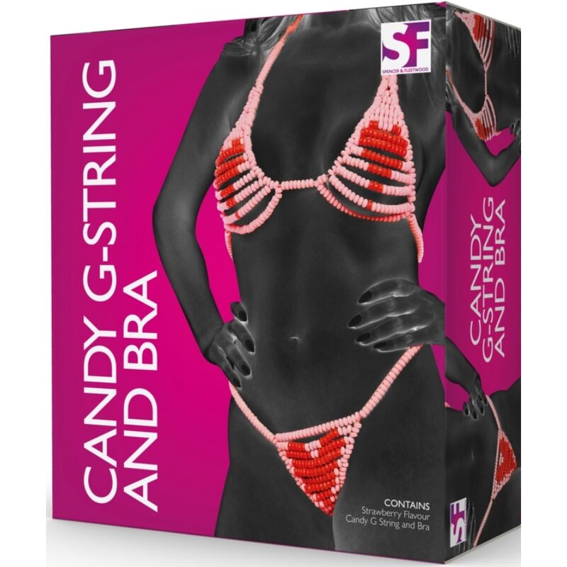 SPENCER & FLEETWOOD - CANDY LOVERS G-STRING OCH BH