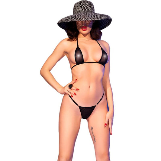 CHILIROSE CR 4840 mikro bikini i svart