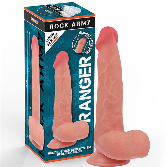 ROCKARMY Liquid Silicone Ranger dildo 22 cm