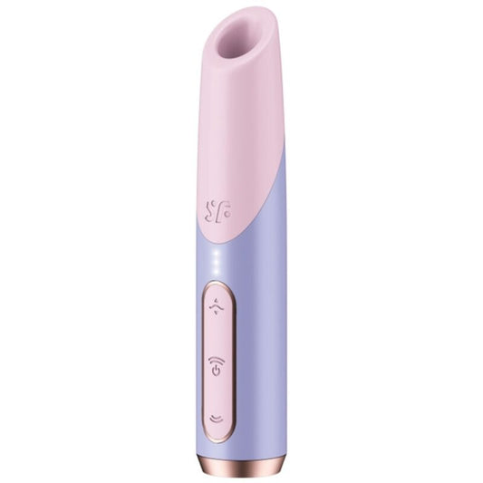 Satisfyer Bold Kiss Wave klitorisstimulator i rosa och violett