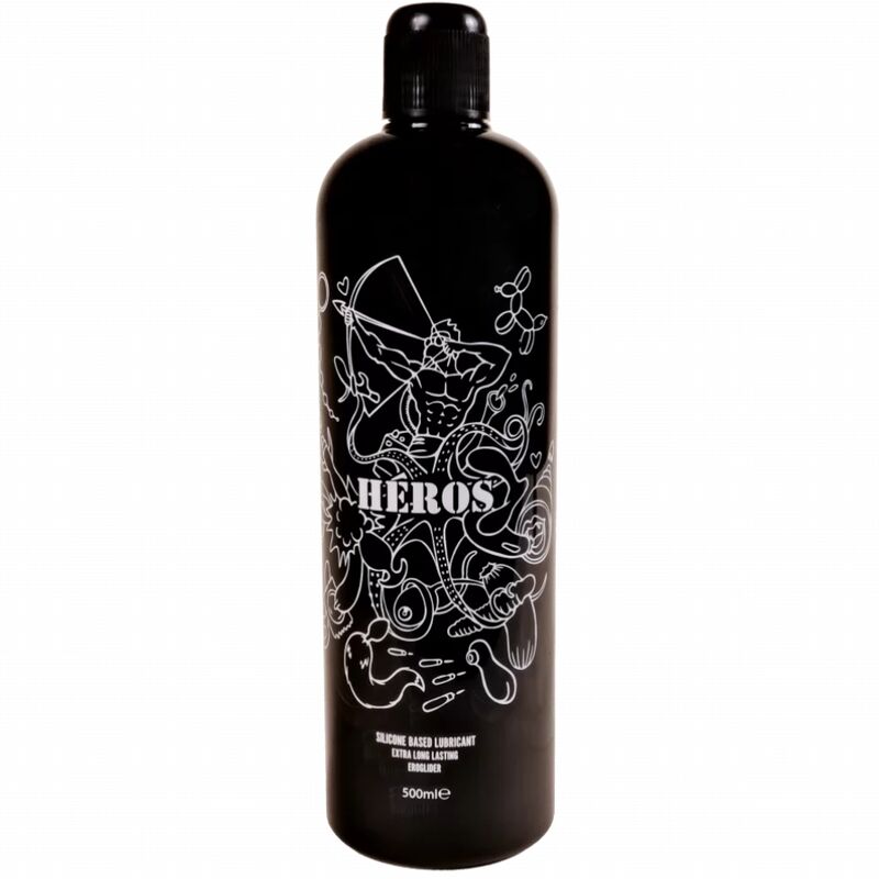 Héros silikonbaserat glidmedel 500 ml