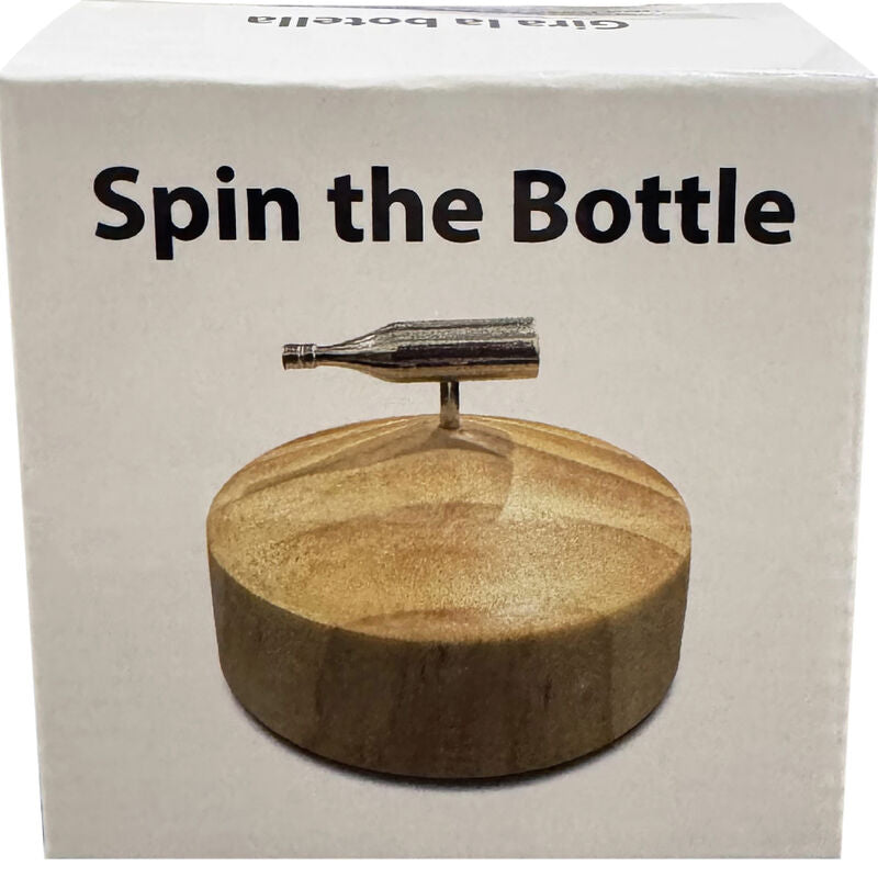KHEPER GAMES Spin the Bottle spel med metallflaska