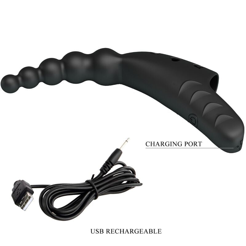 PRETTY LOVE Jordin Finger Vibrator med 10 vibrationslägen