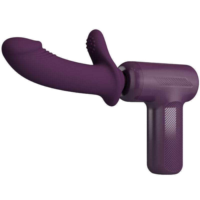PRETTY LOVE DJ SCHOLAR MASSAGER med 5 inställningar i lila