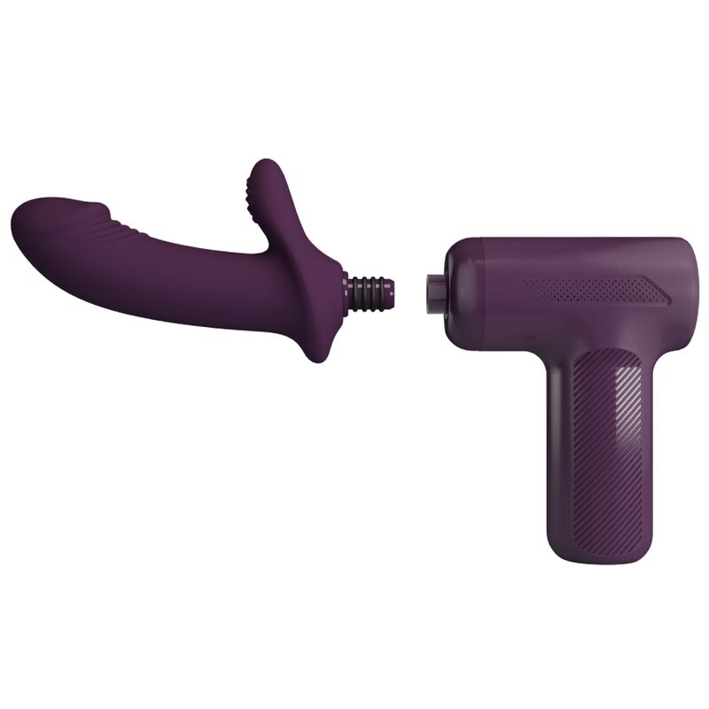PRETTY LOVE DJ SCHOLAR MASSAGER med 5 inställningar i lila