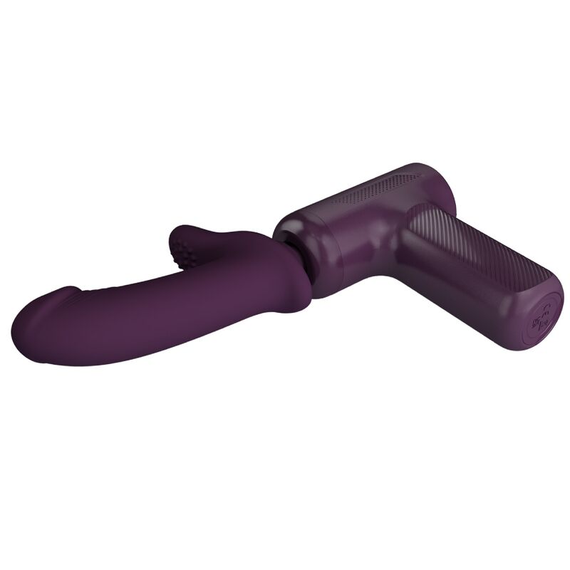 PRETTY LOVE DJ SCHOLAR MASSAGER med 5 inställningar i lila