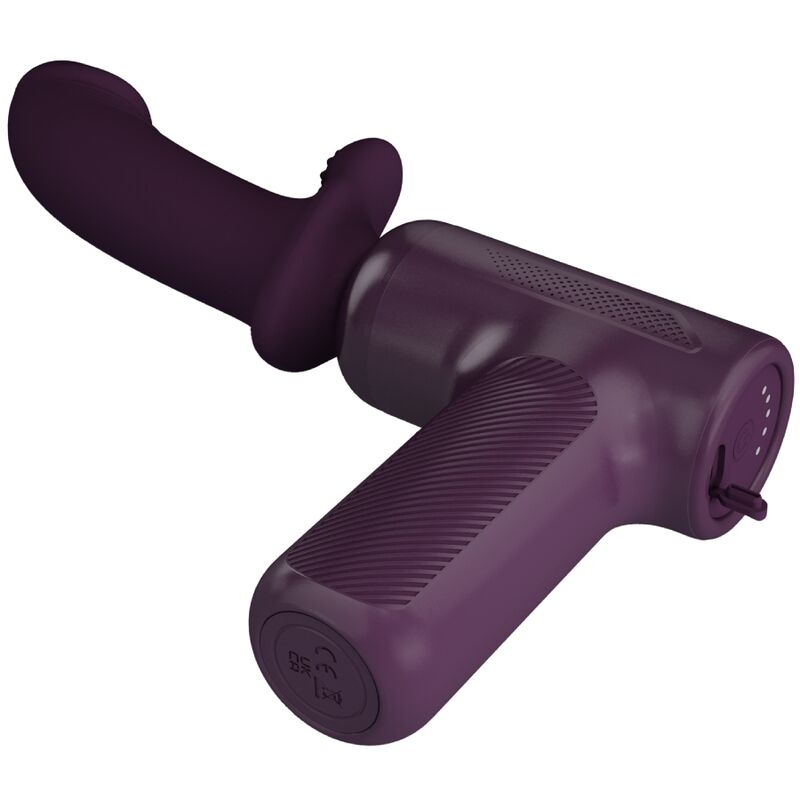 PRETTY LOVE DJ SCHOLAR MASSAGER med 5 inställningar i lila