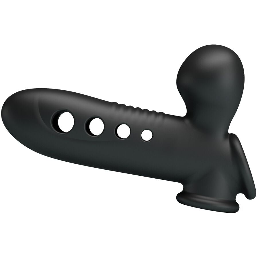 PRETTY LOVE Crane penis sleeve med airbag i svart